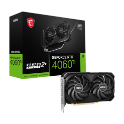 VGA MSI GeForce RTX™ 4060 Ti 8G VENTUS 2X BLACK E1 OC