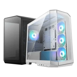 Vỏ Case MSI MAG PANO M100R PZ WHITE | MATX | 4 Fan ARGB 9 1024 5