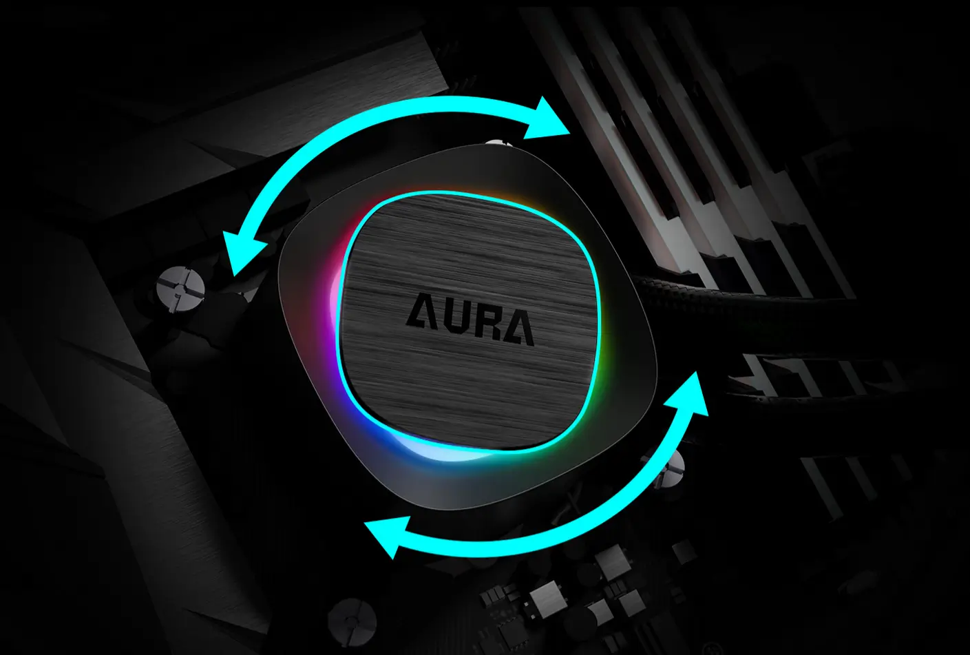 Tản Nhiệt Nước Gamdias AURA GL240 V2 ARGB 12 1111 2