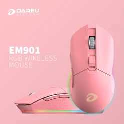 CHUỘT GAMING DAREU EM901 RGB WIRELESS 7 14240
