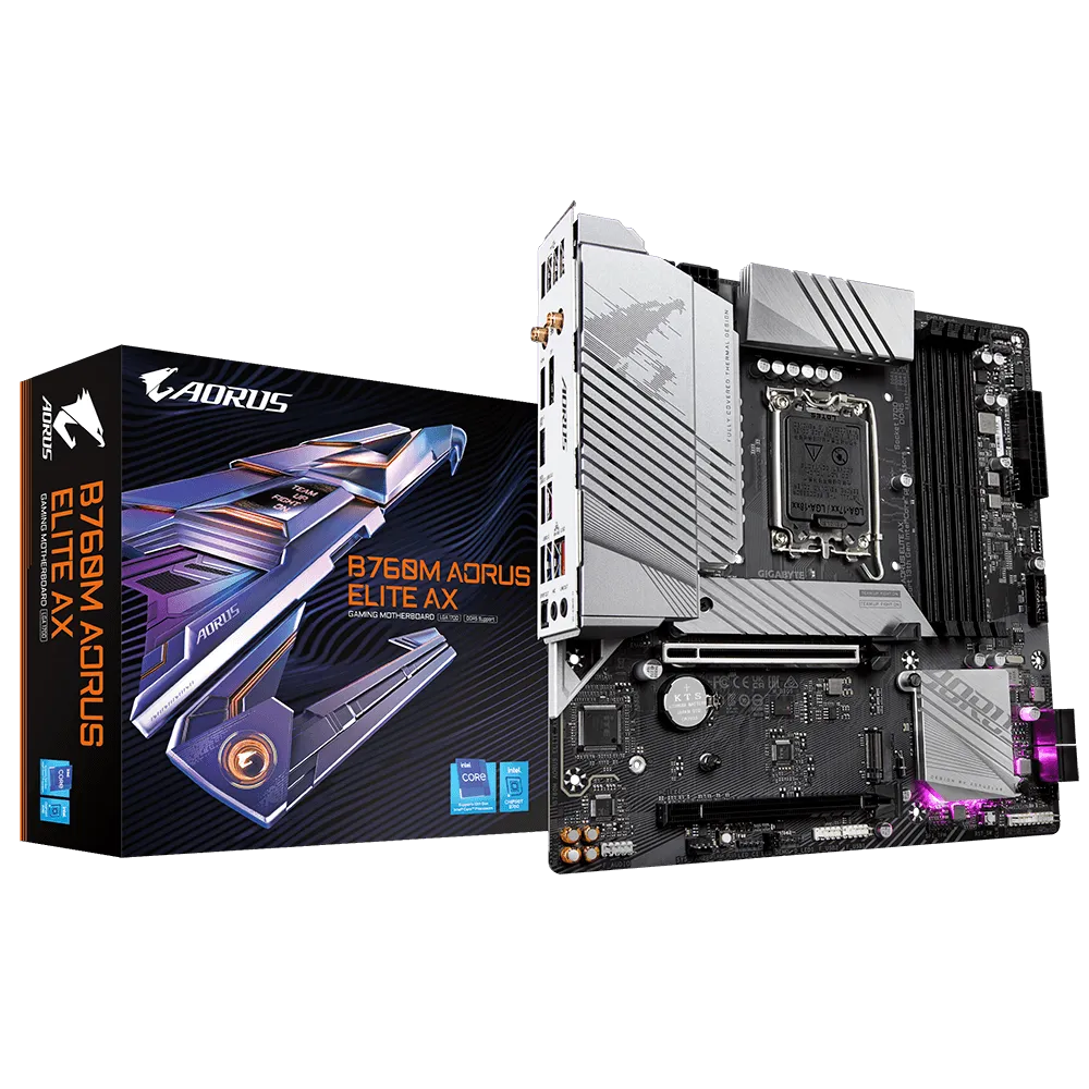 Mainboard GIGABYTE B760M AORUS ELITE AX DDR5 11 2000 8