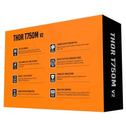 Nguồn máy tính XIGMATEK THOR T750M 750W (EN40344) - 80PLUS BRONZE, FULL MODULAR, 100% CÁP DẸT ĐEN 3 21492 1