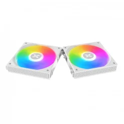 Bộ 3 Quạt tản nhiệt fan case XIGMATEK STARLINK ARGB, MODULAR DESIGN Đen / Trắng 5 21542