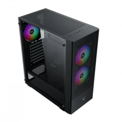 Vỏ Case Xigmatek Hero II Air 3F Trắng / Đen Kèm 3 Fan Led 9 21607