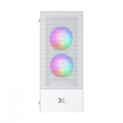 Vỏ Case Xigmatek Hero II Air 3F Trắng / Đen Kèm 3 Fan Led 7 21618