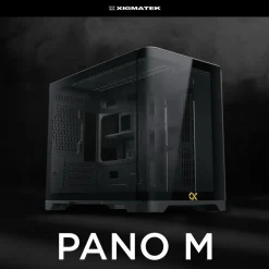 Vỏ case XIGMATEK ALPHA - PANO M | Micro-ATX | Đen / Trắng 16 22008