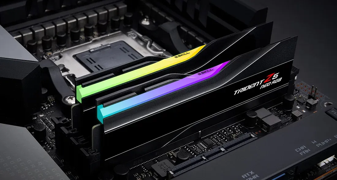 Ram G.Skill Trident Z5 Neo RGB 32GB | 2x16GB, DDR5, 6000MHz 7 2208251640152