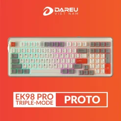 Bàn Phím Cơ Dareu EK98 Pro | Bluetooth, 2.4G, Wired | Cherry PBT | Led RGB 6 22139