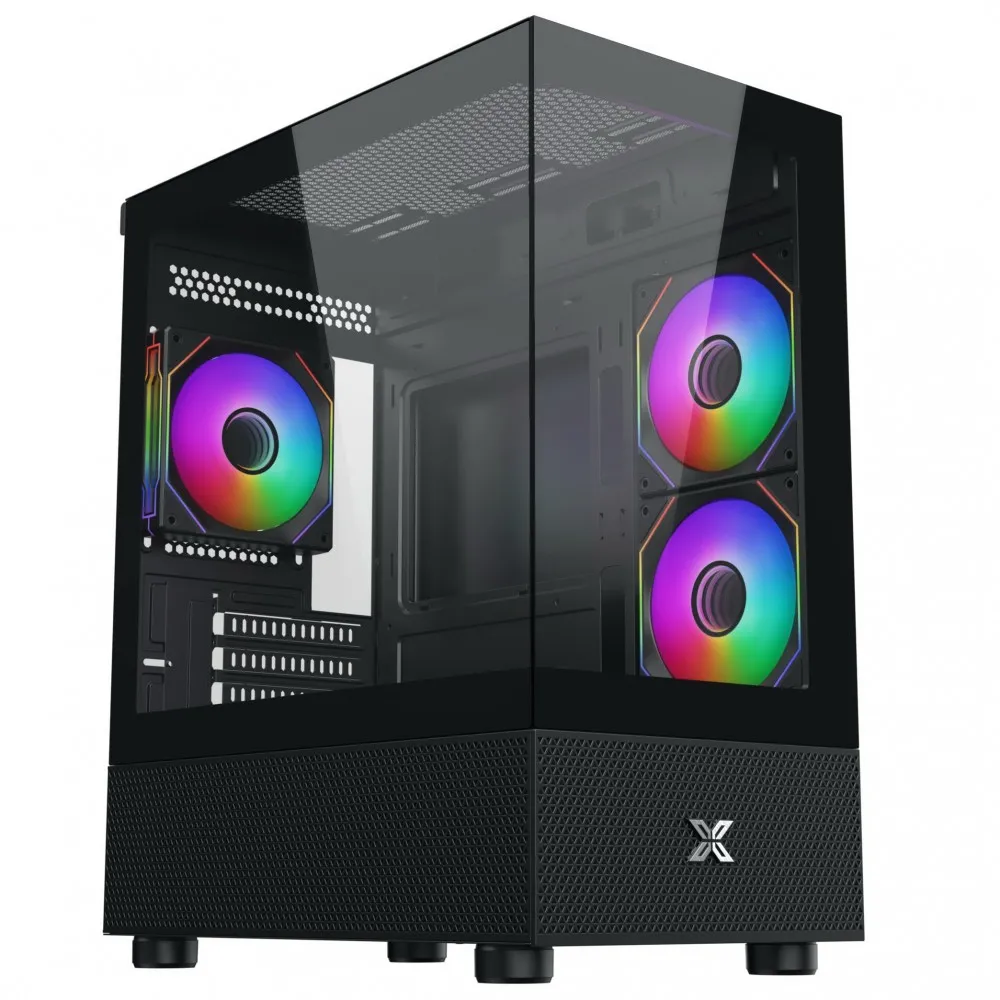 Vỏ Case Xigmatek ALPHARD M 3GF | M-ATX | Trắng / Đen 14 22225