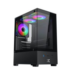 Vỏ Case Máy Tính Xigmatek View 3GF | M-ATX, ITX | Kèm 3 Fan Led 3 22513 2