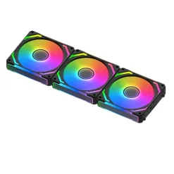 Bộ 3 Quạt tản nhiệt fan case XIGMATEK STARLINK ULTRA ARGB Đen / Trắng 4 25454 starlink ultra 6