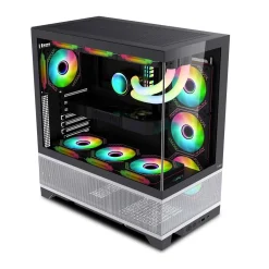Vỏ case máy tính bàn MIK Lumine 4FA - Trắng / Đen, kèm 4 fan ARGB 3 25786 thung may case mik lumine 4fa 6 11zon ca26ef2fd21749c8933c1227bf6407bf master