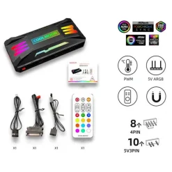 Bộ Hub và Remote Coolmoon PA-1 ARGB Hỗ trợ Aura Sync 7 404b1c9b0c307c8e5e4a6fdedef5bd9e