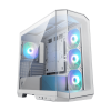 Vỏ Case MSI MAG PANO M100R PZ WHITE | MATX | 4 Fan ARGB