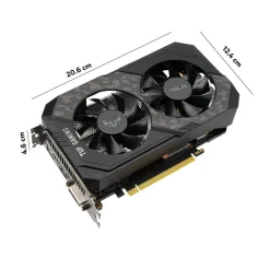 Card màn hình VGA ASUS TUF Gaming GeForce GTX 1660 SUPER 6GB GDDR6 OC 4 49617 card man hinh asus tuf gtx 1660 super o6g gaming size