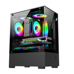 Vỏ case máy tính EDRA ECS1303 | M-ATX | No Fan | Black / White 7 525 1