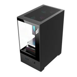 Vỏ case máy tính EDRA ECS1303 | M-ATX | No Fan | Black / White 4 525 1b