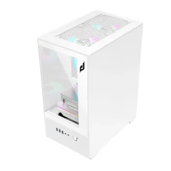 Vỏ case máy tính EDRA ECS1303 | M-ATX | No Fan | Black / White 9 526 b3
