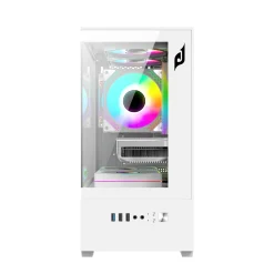 Vỏ case máy tính EDRA ECS1303 | M-ATX | No Fan | Black / White 8 526 b4