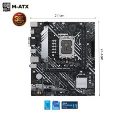Bo mạch chủ Asus PRIME B660M-K D4 (LGA 1700) 6 63409 mainboard asus prime b660m k d4 size 1