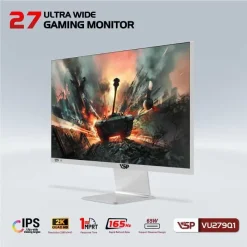 Màn hình VSP VU279Q1 | UltraWide | IPS | 165Hz | 1ms | Màu Trắng 3 710 27inch vu279q1 w 1 2