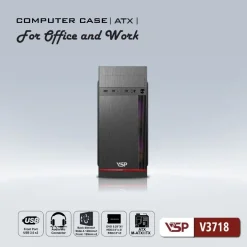 Vỏ case Văn Phòng VSP V3718 | ATX | No fan 3 710 z5452904941397 d08c9f270ba3