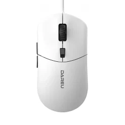 72712 chuot co day dareu lm121 white silent click led rgb 2