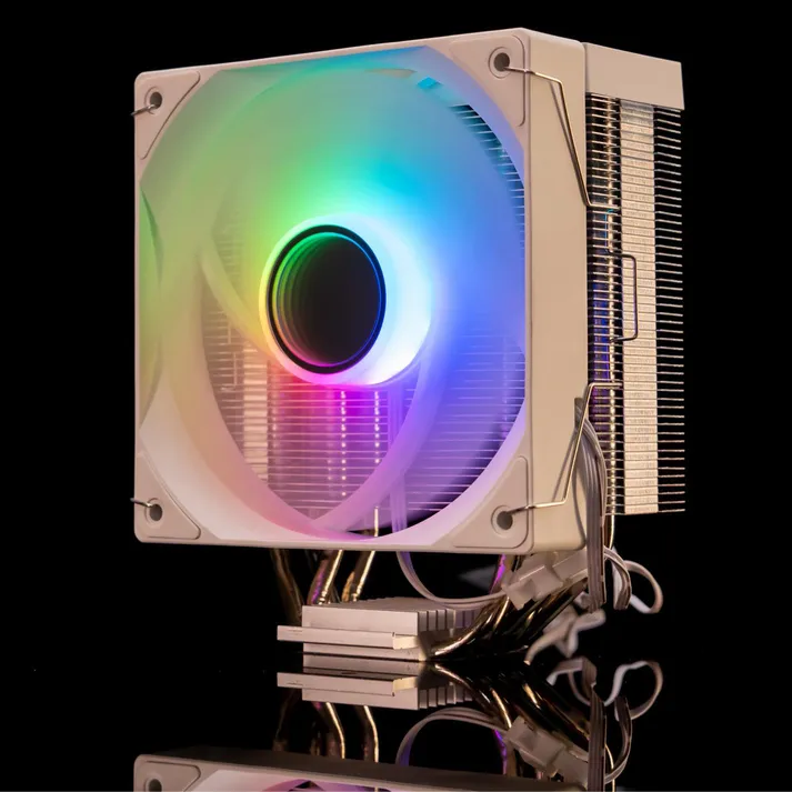 Tản Nhiệt Khí CPU Jungle Leopard KF-400 RGB Black / White 4 7627 7