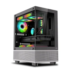 VỎ CASE MIK AETHER BLACK / WHITE (MATX/MID TOWER/MÀU ĐEN) 7 8013 4