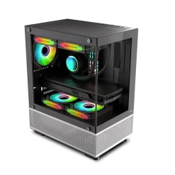 VỎ CASE MIK AETHER BLACK / WHITE (MATX/MID TOWER/MÀU ĐEN) 8 8013 5