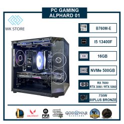 PC Gaming Alphard 01 | I5 13400F, 16GB Ram, VGA RX 7600/ RTX 3060/ RTX 5060