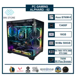 PC Gaming Alphard 02 | I5 13400F, 16GB Ram, VGA RX 7600/ RTX 3060/ RTX 4060