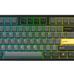 Bàn phím cơ DareU EK87 Pro | Black Golden | Cloud switch | Triple Mode 3 a 58