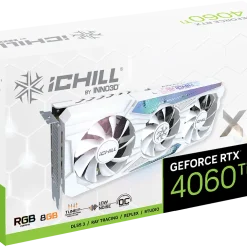 VGA INNO3D GeForce RTX 4060 Ti 8GB iCHILL X3 WHITE 3 b 44
