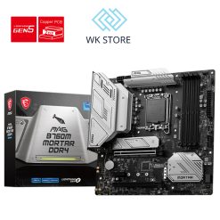 Bo mạch chủ Mainboard MSI MAG B760M MORTAR / MORTAR WIFI DDR4 (LGA1700 | mATX | 4 Khe RAM)