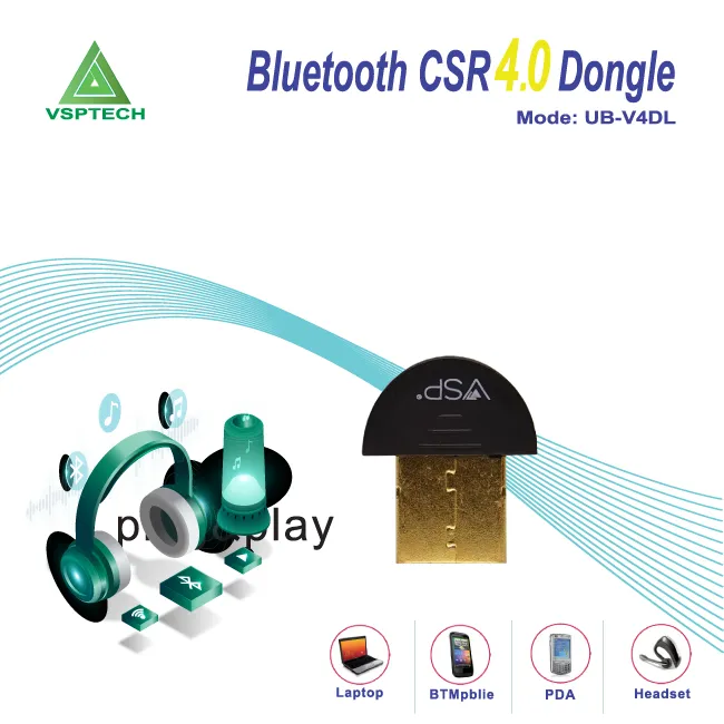 USB Bluetooth VSPTECH CSR 4.0 Dongle UB-V4DL 7 bluetooth ub vdl 00 1
