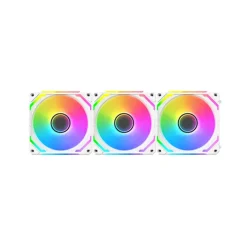 Bộ 3 Quạt tản nhiệt fan case XIGMATEK STARLINK ULTRA ARGB Đen / Trắng 7 bo 3 quat xigmatek starlink ultra arctic 6 768x768 1
