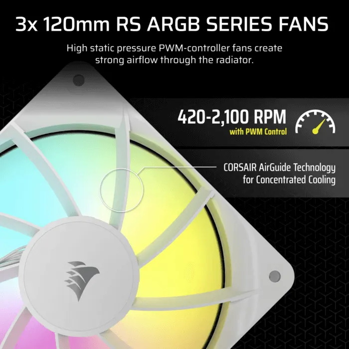 Tản nhiệt nước Corsair NAUTILUS 360 ARGB White 11 cw 9060095 ww 04