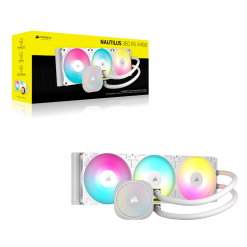 Tản nhiệt nước Corsair NAUTILUS 360 ARGB White