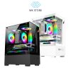 Vỏ case máy tính EDRA ECS1303 | M-ATX | No Fan | Black / White 2 Vỏ case máy tính EDRA ECS1303 | M-ATX | No Fan | Black / White