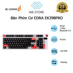 Bàn Phím Cơ EDRA EK398PRO | Triple Mode