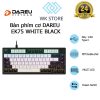 Bàn phím cơ Gaming DAREU EK75 WHITE BLACK PBT Double Shot 2 Bàn phím cơ Gaming DAREU EK75 WHITE BLACK PBT Double Shot