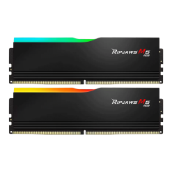 KIT RAM G.SKILL RIPJAWS M5 RGB BLACK 32GB CL36 | 2x16GB, DDR5, 6000MHz