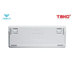 BÀN PHÍM CƠ GAMING AULA F87 3 MODE Grey Wood Switch 11 g 3
