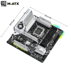 Mainboard ASROCK B760M Steel Legend WiFi DDR5 6 g 4