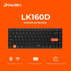 Bàn phím không dây DAREU LK160D 4 lk160d 0f1d4ac411714a1097356cfd9