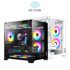 VỎ CASE MÁY TÍNH MAGIC AQUA-M ULTRA (M-ATX, No Fan)