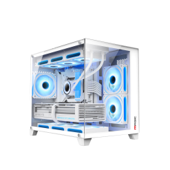 VỎ CASE MAGIC AQUA-M ULTRA PRO WHITE (Full M-ATX)