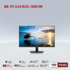 Màn hình VSP IP2203 | 21.5 inch | Full HD | IPS | 75Hz | 5ms 5 man hinh vsp ip2203 4