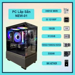 Máy Tính PC New-01 | I3 12100f | Ram 16GB RGB | VGA 1650/1660S/3050 3 new 01 4